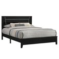 thumbnail image 4 of FOA Murvy 6pc Black Wood Bedroom Set-Cal King+2 Nightstands+Chest+Dresser+Mirror, 4 of 13