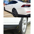 thumbnail image 6 of FITS 2023-2024 HONDA ACCORD DIRECT FIT OE STYLE MUD FLAPS SPLASH GUARDS SET OF 4, 6 of 6