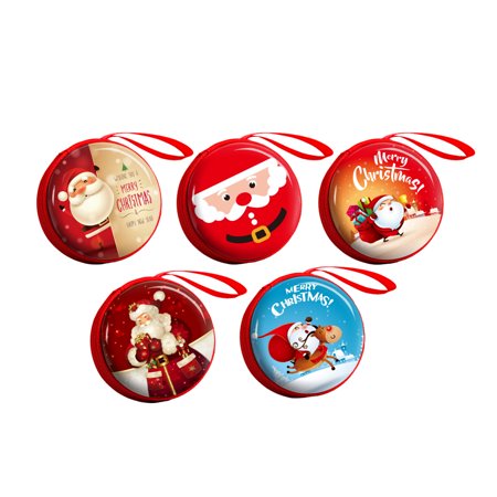 

Round Hexagon Wooden Snowflakes Hollow Christmas Snowflakes Xmas Cartoon Hanging Snowflakes Christmas Tree Pendant