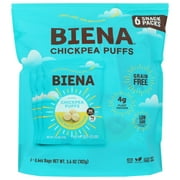 (6 pack) (6 Pack) Biena Llc Puffs Aged White Cheddar Multipack, 3.6 Oz
