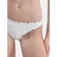 thumbnail image 4 of No Boundaries White Eyelet Swim Bottoms, Women's, 4 of 5