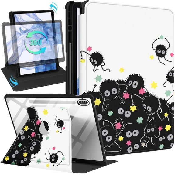 Wazzasoft for Samsung Galaxy Tab S9/S9 Fe 5G Case 11/10.9 Inch Folio Cover