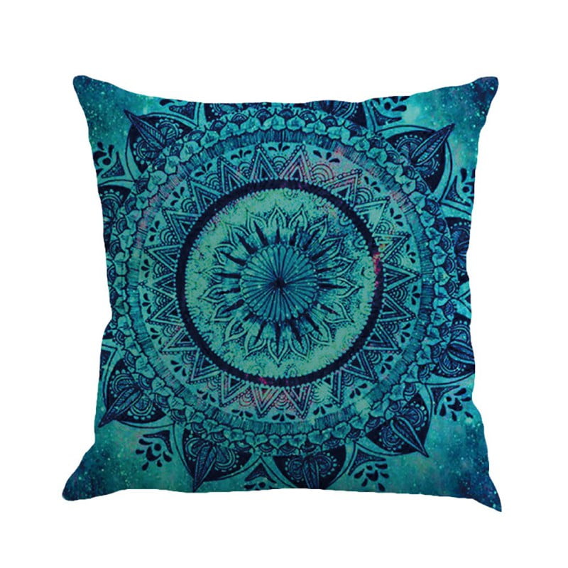Boho Geometric Pillow Mandala Pattern Throw Pillowcase Cushion Cover Case Square Boho Geometric Pillow Mandala Pattern Throw Pillowcase Cushion Cover Case Square