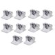 thumbnail image 1 of 10 Pack Soporte de pared para escoba, agarre para escoba, autoadhesivo, antideslizante, para el hogar, la cocina, el jardín,, 1 of 5