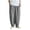 VZ43# Grey, variant on Mens Pants Elastic Waist Patchwork Plus Size Breathable Trousers with Pocket Full Length Sports Line Pants Casual Versatile Dailywear