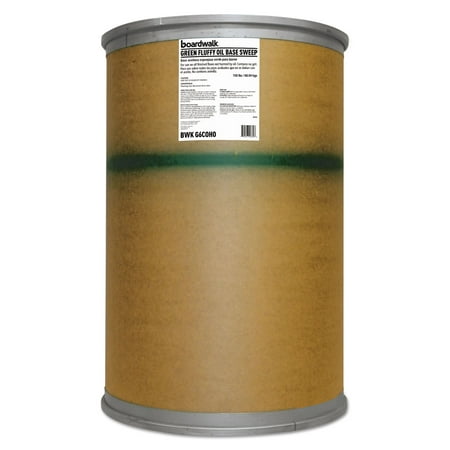 Sweeping Compound - Oil-Based Sweeping Compound, Grit-Free, Green, 150lbs, Drum