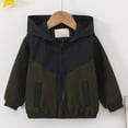 thumbnail image 5 of Kids Back to School Lightweight Jackets Zip up with pockets Coats Boys Girls Sport Windproof Outerwear Outdoor Raincoat with Hood, 5 of 6
