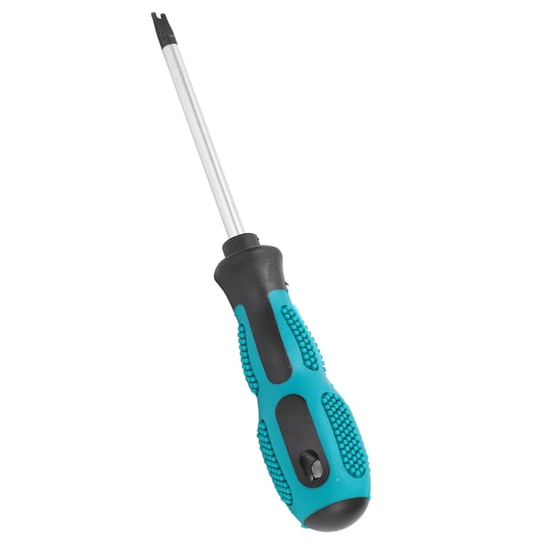 Destornillador con forma de U, destornillador cromado, destornillador con cabeza de llave magnética, integración perfecta