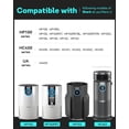 thumbnail image 2 of True HEPA HP102 Replacement Filter Compatible with Shark Air Purifier HP100, HP102, HP102PET, HP105, HP130, HP132, HC450, HC451, HC452, HC455, Compare Part No. HE1FKPET, HE1FKBASMB (1 Pack), 2 of 7
