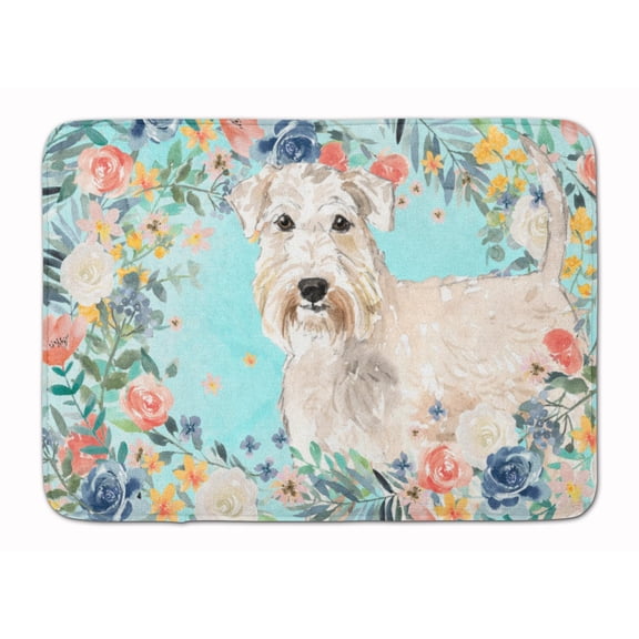 Wheaten Terrier Machine Washable Memory Foam Mat