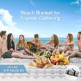 thumbnail image 5 of Emotheme Picnic Camping Blanket Extra Large(79" x 82"), 3-Layer Thickening, Outdoor, Sandproof, 5 of 7