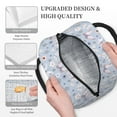 thumbnail image 3 of Easygdp Blue Butterfly Large Insulated Lunch Bag，Aluminum Lining, Spacious Design, Leakproof, Ideal for Work, Picnics, Travel, and Outdoor Activities-One Size, 3 of 6