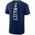 thumbnail image 3 of Men's Tyrese Maxey Navy Philadelphia 76ers Playmaker T-Shirt, 3 of 3