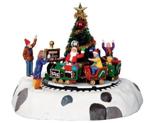 walmart christmas village train