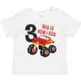 thumbnail image 3 of Inktastic Monster Truck How I Roll 3rd Birthday Boys Toddler T-Shirt, 3 of 5