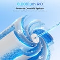 thumbnail image 3 of Hydrofast B100 Countertop Water Purifier, Room Temperature, 6-Stage Filtration, No Installation, Smart Touchscreen, Large Capacity Water Tank, 3:1 Pure to Drain Ratio, White, 3 of 16