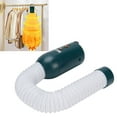 thumbnail image 1 of Portable Clothes Dryer with Retractable Drying Hose, Powerful Airflow, Intelligent Temperature Control for RV, Van, Dorms, ABS Material, White, 1 Pack, 1 of 7