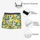 thumbnail image 3 of Fotbe Lemon1 Calzoncillos Tipo Boxer con Bolsa de Soporte Total para Hombre, X-Temp Fresco, Transpirable y de Secado Rápido-Medium, 3 of 5