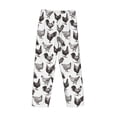 thumbnail image 5 of Goofa Funny Chicken Printed Soft Pajama Pants for Men, Wide Leg Comfy Casual Lounge Yoga Pants-Small, 5 of 9