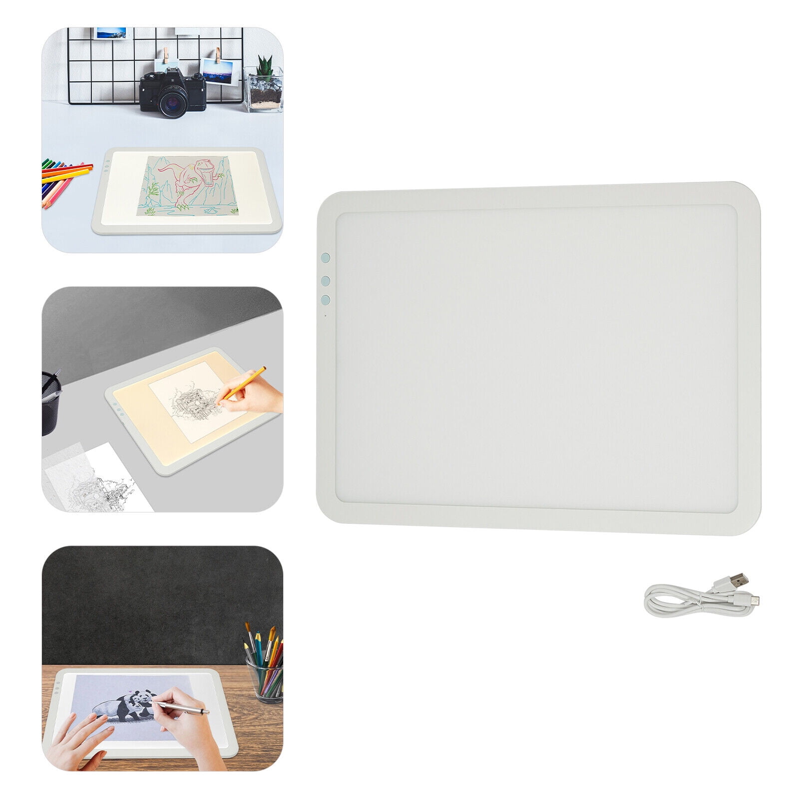 16.3*12.2 in LED Bright Light Pad, Portable Wireless Light Board, Light Pad
