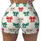 thumbnail image 2 of Fotbe Retro bows Shorts Sin Costuras – Shorts Deportivos de Cintura Alta para Mujer, Elásticos para Gimnasio, Yoga, Running o Ciclismo-Small, 2 of 8