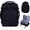 Black-3, variant on 17" Small Travel Backpack, United Airlines Personal Item Bag 17x10x9 with 16 Pockets, Water Resistant Rucksacks Fit 15.6" Laptop, AirTag Pocket, Lightweight Casual Daypack, 25L, Black
