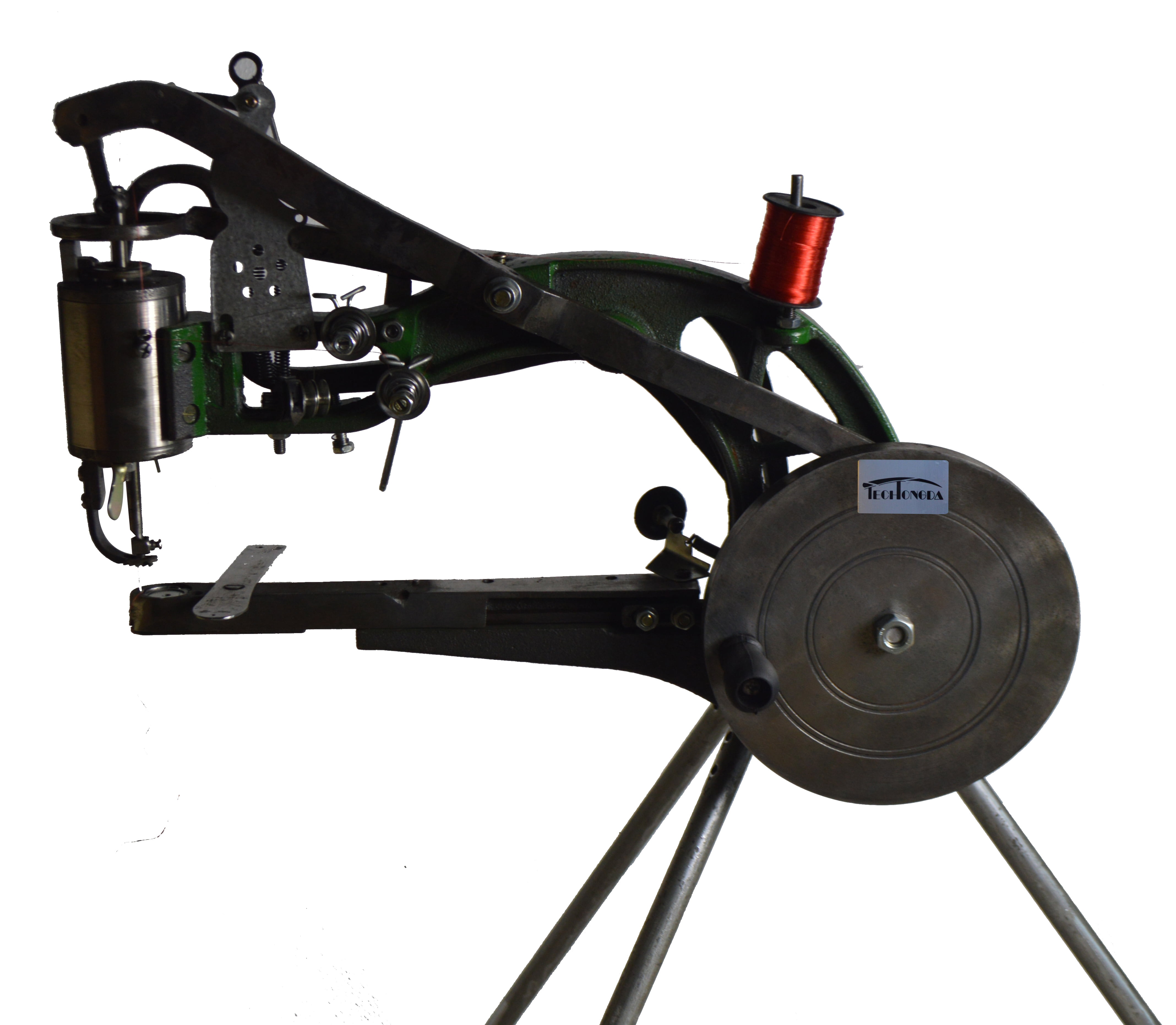 Hand Machine Cobbler Shoe Repair Machine Dual Cotton Nylon Line Sewing Machine 