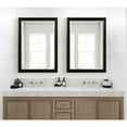 thumbnail image 2 of Kate and Laurel Parodi Traditional Framed Beaded Rectangle Bathroom Vanity Mirror, 28 x 40, Black, Rectangular Beveled Large Bathroom Mirror for Over Sink or for Use as Entryway or Living Room Decor, 2 of 8