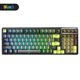 thumbnail image 1 of Teclado de 99 teclas retroiluminación RGB transparente para PC portátil de escritorio (negro) Tmvgtek Para estrenar, 1 of 6