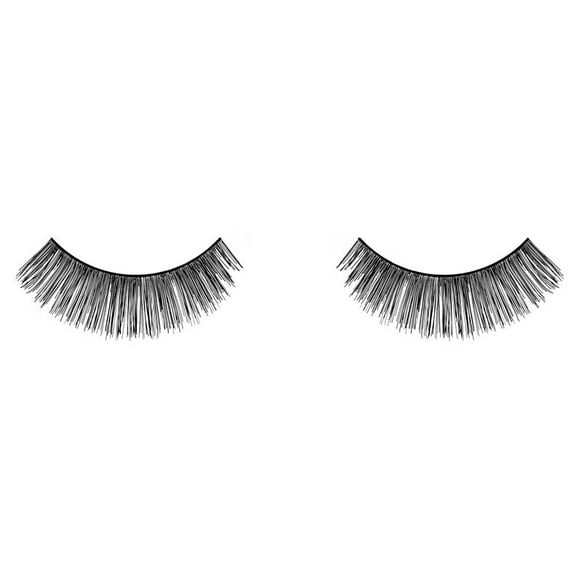 101 Black #65001 , Ardell Fashion Lashes - 101 Black , Hair Scalp Skin Body - Pack of 3 w/ SLEEK Teasing Comb