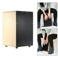 thumbnail image 4 of Tambor de Cajón ammoon Cajón de Madera Tambor de Mano Caja Tambor de los Niños Instrumento de Percusión con Patas de Goma Picaduras 23 * 24 * 37cm TOMSHOO Tambor de Cajón, 4 of 6