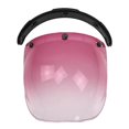 thumbnail image 1 of thinsony Open Face Helmet Visor Motorcycle Helmet Bubble Visor PC Lens Pink, 1 of 8