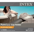 thumbnail image 4 of Intex PureSpa Attachable Cup Holder and Refreshment Tray Accessory (3 Pack), 4 of 5