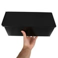 thumbnail image 4 of MasteelfCA 1Pc Black Loaf Pan with Cover Non Stick Bread Baking Mould For Kitchen (1000g), 4 of 7