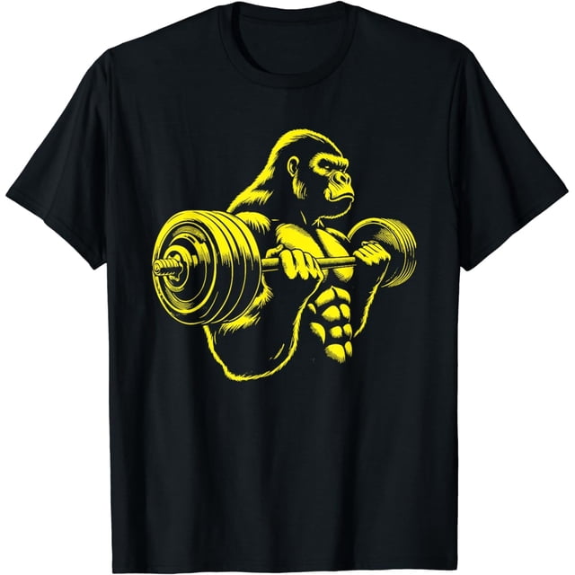 Gorilla Monkey - playera de levantamiento de pesas para entrenamiento de culturismo