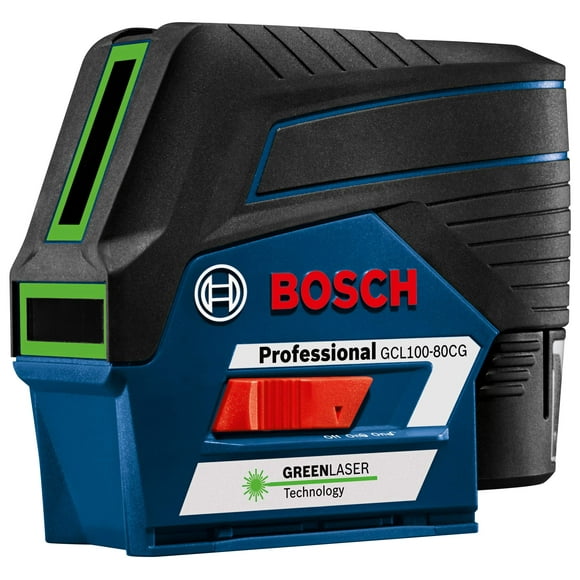 Bosch GCL100-80CG 12V Connecté Faisceau Vert Ligne de Croix Laser W / Points d'Aplomb