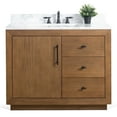 thumbnail image 6 of Vanity Art 42" Single Bathroom Vanity with Sink,,Freestanding Bath Storage Cabinet with Engineered Marble Top, 6 of 7