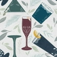 thumbnail image 3 of Thorns, Becky 15x15 Black Modern Framed Museum Art Print Titled - Fruity Cocktails Pattern IV, 3 of 5