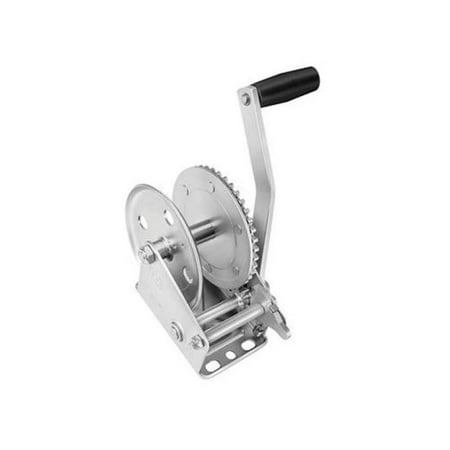 Cequent 142100 Single Speed Winch - 4.1:1 Gear Ratio, (Best Fixed Gear Ratio For Speed)