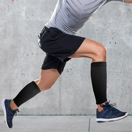 Ruiboury Thigh Sleeve Elastic Keen Brace Anti-Slip Leg Protector Sport ...
