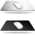 thumbnail image 1 of 2 Pack Gaming Aluminum Mouse Pad (Silver & Black) Compatible with Magic Mouse, DaKuan Smooth Magic Ultra Thin Double, 1 of 5