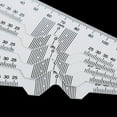 thumbnail image 3 of Optical Pupil Distance Ruler Ophthalmic PD Ruler Foreign Soft Ruler Zulema Distancia pupila regla, 3 of 7