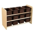 thumbnail image 2 of Wood Designs 13809PP (Woogp) SEE-All Storage with (12) Purple Trays, 2 of 4