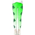 thumbnail image 5 of Tiijoy Girls St. Patrick's Day Leggings Stretch Athletic Yoga Tights, Sizes 11-12, 5 of 5
