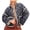 Navy, variant on Wzzjkit Winter Coats for Women Women Warm Quilted Jackets for Women Long Sleeve Floral Print Puffer Jacket Coats with Pockets Women's Coats