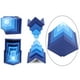 thumbnail image 4 of Bloques de construcción de rompecabezas, fichas educativas, juguete, rompecabezas antiestrés, juegos de viaje, juguete para padres e hijos. Azul 1, 4 of 9