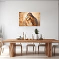 thumbnail image 2 of ZHONGYUTONG Holy Family Picture Virgin Mary and Jesus Canvas Wall Art Catholic Religious Christian Painting for Churches Decor Framed (12.00" x 18.00"), 2 of 5