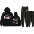 thumbnail image 2 of KPOP Stray Kids SKZ Do It Tracklist Print Hoodie Jogger Set – Unisex  2-Piece Fashion Pullover Sweatshirt & Pants Outfit for STAY Fans, 2 of 6