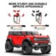 thumbnail image 4 of Vogacara RCGOFFLOW Carcasa de Engranaje Completa CNC Rojo para 1/24 AXIAL SCX24 Crawler RC, 4 of 6