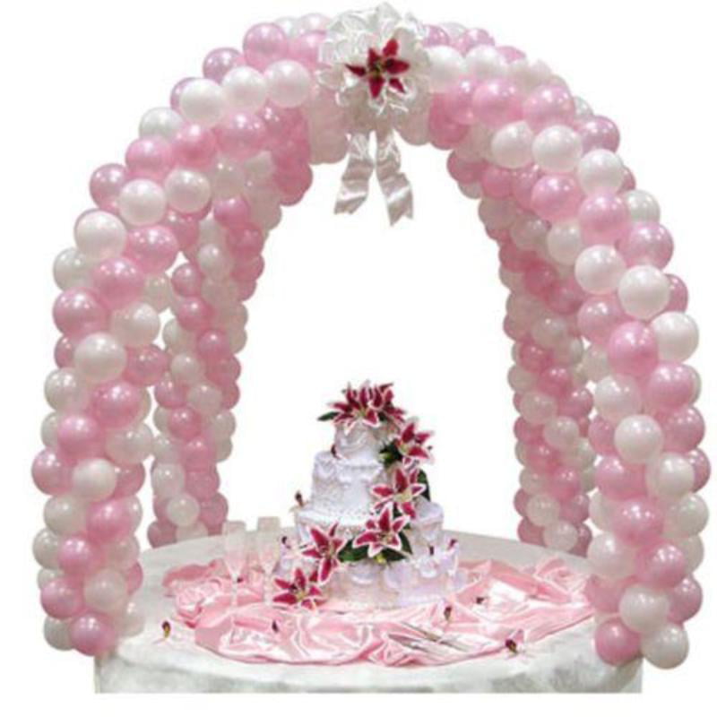 12.5 ft Table Balloon Arch Kit Adjustable for Birthday Wedding Graduation Holiday Party Christmas Event Decorations 